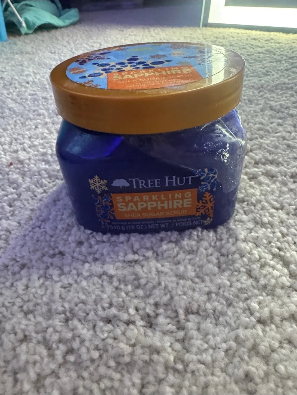 Tree Hut Sparkling Sapphire Shea Sugar Scrub - Blue